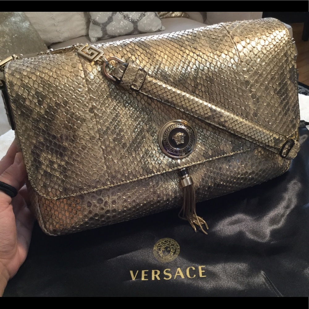 Versace Vanitas Medea Python New - image 1